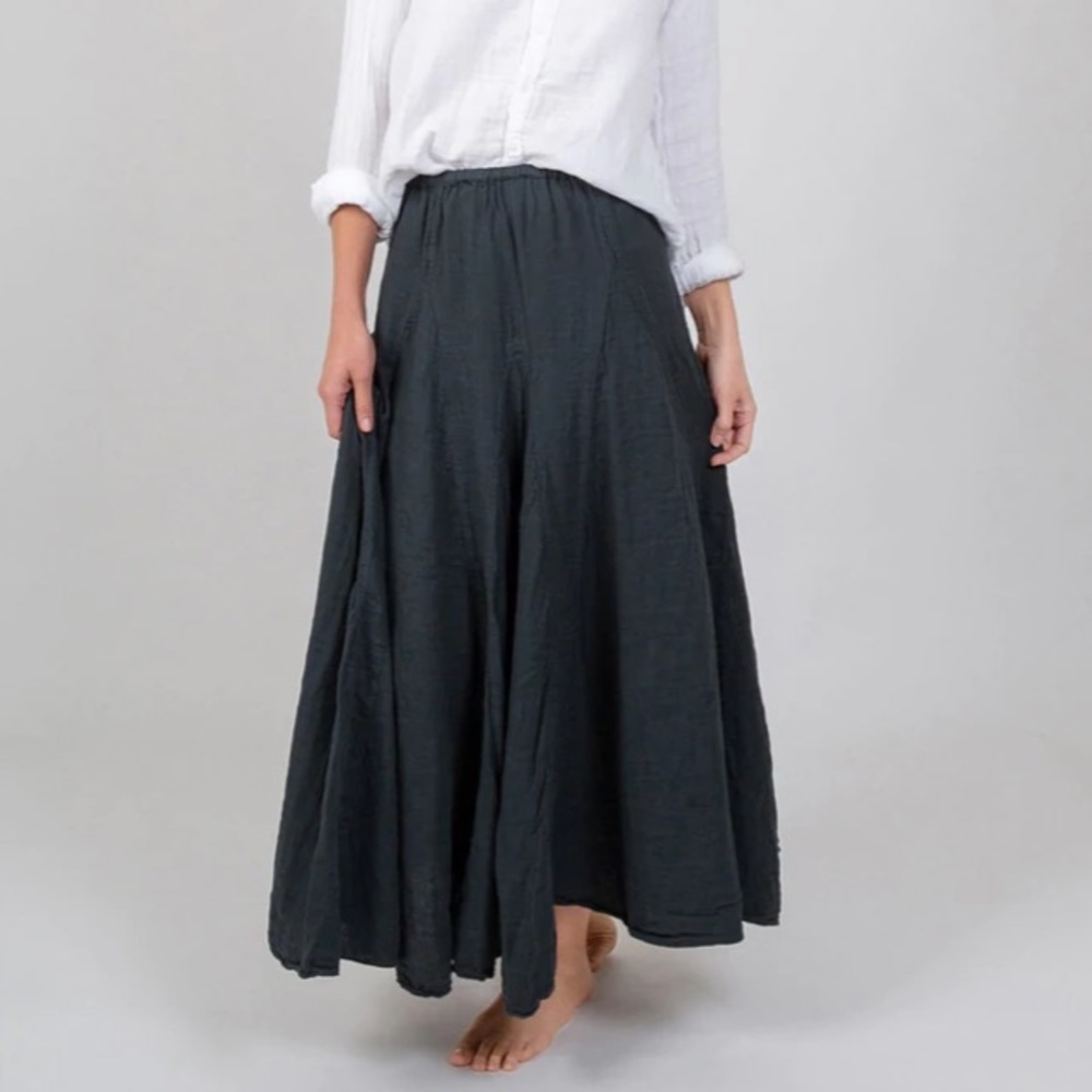 Elegant Black Maxi Skirt